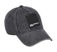 Karl Lagerfeld Jeans Herren Denim Cap Visual Washed Black One Size