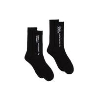 KARL LAGERFELD JEANS, Herren, Essential Logo Socks Set (2 Pk), Schwarz, 38/42