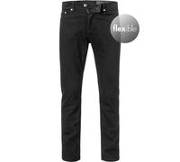 KARL LAGERFELD Jeans Herren Flexibel,Regular Fits Baumwolle schwarz, 33/34