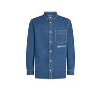KARL LAGERFELD JEANS, Herren, Regular Denim Hemd, Regular Fit, Blau, M