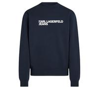Karl Lagerfeld Jeans A1m20001 Regular Essential Logo Sweatshirt L Black Iris