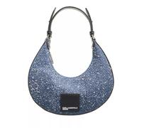 Karl Lagerfeld Jeans Hobo Bags - Tech Leather Small Half Moon - Gr. unisize - in Blau - für Damen