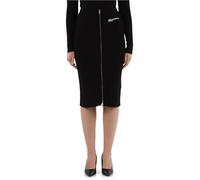 KARL LAGERFELD JEANS Knitted midi Skirt, Black, S