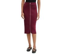 KARL LAGERFELD JEANS Knitted midi Skirt, Zinfandel, M