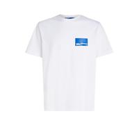 KARL LAGERFELD JEANS Regular FIT Kurzarm-Logo-T-Shirt, Weiss, XL