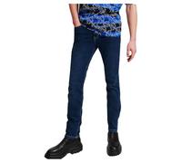 Karl Lagerfeld Jeans Men Skinny Denim Washed Dark Blue 3032