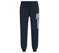 KARL LAGERFELD JEANS, Men's, Essential Logo Sweatpant, Slim Fit, Black IRIS, L