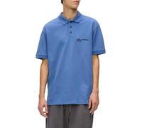 KARL LAGERFELD JEANS, Men's, Regular Pique Polo, Regular Fit, Washed Federal Blue, XL