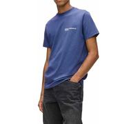 KARL LAGERFELD JEANS, Men's, Slim Short Sleeve Essential Logo Tee, Slim Fit, Washed Federal Blue, XL