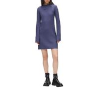 KARL LAGERFELD JEANS Plisse Knit Dress, Skipper Blue, XS
