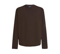 KARL LAGERFELD JEANS Regular Long Sleeves Curved Hem Tee, Chocolate Torte, XXL