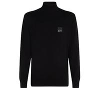 KARL LAGERFELD JEANS Regular roll-Neck Sweater, Black, L