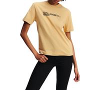 KARL LAGERFELD JEANS Regular Short Sleeves Essential Tee, Croissant, L