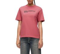 KARL LAGERFELD JEANS Regular Short Sleeves Essential Tee, Slate Rose, XS