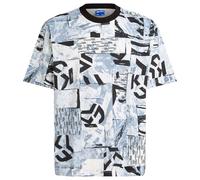 KARL LAGERFELD JEANS Relaxed All Over Print Tee, Urban Texture AOP, XS