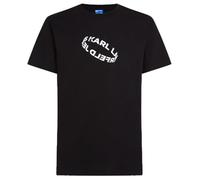 KARL LAGERFELD JEANS Slim Ring Tee, Black, XL
