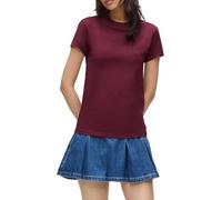 KARL LAGERFELD JEANS Slim Short Sleeves Tee, Zinfandel, S