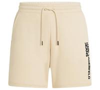 Karl Lagerfeld Jeans Text Logo Sweatshort, Men, Brown, Shorts