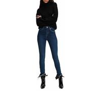 Karl Lagerfeld Jeans Women High Rise Skinny Denim Washed Dark Blue 2632