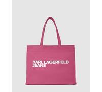 KARL LAGERFELD JEANS, Women'S, Essential Logo Shopper, Very Berry, One size