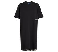 KARL LAGERFELD JEANS, Women's, Lace Tee Dress, Regular Fit, Black, L