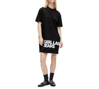 Karl Lagerfeld Jeans B1w13054 Kurzes Kurzarmkleid L Black