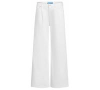 KARL LAGERFELD JEANS, Women's, Low-Rise Wide Leg Denim, Wide Leg, White Denim, 29
