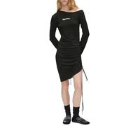 KARL LAGERFELD JEANS, Women's, Off Shoulder Jersey Dress, Black, M