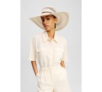 Karl Lagerfeld K/autograph Belt Straw Hat Natural Größe: S/M | Hüte Outlet | Damen