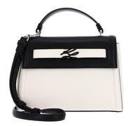 KARL LAGERFELD K / Autograph Handbag Black / White