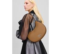 Karl Lagerfeld Autograph Schultertasche Leder 28 cm braun