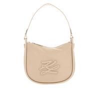 KARL LAGERFELD K / Autograph Patch Halfmoon Shoulderbag Safari