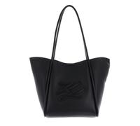 KARL LAGERFELD K / Autograph Patch Tote Bag M Black - Nickel