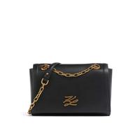 Karl Lagerfeld K/Autograph Schultertasche schwarz, Leder, Damen