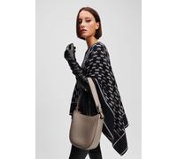 Karl Lagerfeld K/circle Moon Shoulder Bag Perforated Ash Grey Größe: OS | Handtaschen Outlet | Damen | Grau