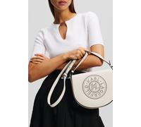Karl Lagerfeld K/Circle Umhängetasche elfenbein, Leder, Damen
