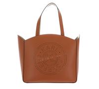 KARL LAGERFELD K / Circle Tote Bag Perforated L Sudan Brown
