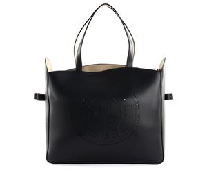 KARL LAGERFELD K / Circle Tote Bag with Pouch Black
