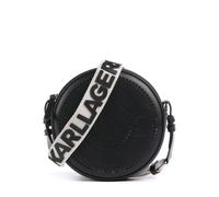 Karl Lagerfeld Circle Umhängetasche Leder 19 cm schwarz
