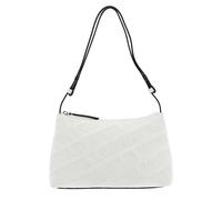 KARL LAGERFELD K / Essential Kuilt Shoulder Bag Creme White