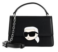 KARL LAGERFELD K / Ikonik 2.0 Leather Crossbody Lock Black