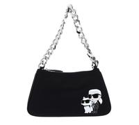 KARL LAGERFELD K / Ikonik 2.0 Nylon Shoulder Bag Black