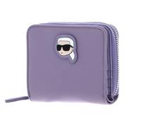 KARL LAGERFELD K / Ikonik 2.0 Nylon Sm Zip Wallet Pastel Lilac