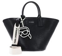 KARL LAGERFELD K / Ikonik 2.0 Perforated Tote Bag Black