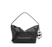 Karl Lagerfeld K/Ikonik Mono Beuteltasche schwarz, Lederimitat, Damen
