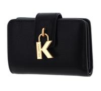 KARL LAGERFELD K / Lock Compact Wallet S Black