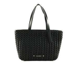 KARL LAGERFELD K / Pillow Tote Bag L Black-Nickel