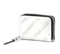 KARL LAGERFELD K / Punched Sm Zip Wlt White