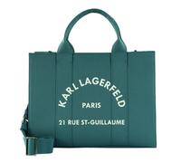 KARL LAGERFELD K / RSG Square Tote M dark still water