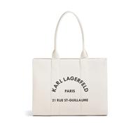 Karl Lagerfeld K/Rue St Guillaume Shopper elfenbein, Canvas, Damen